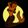Retro Mermaid