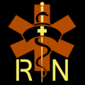 RN Registered Nurse Star of Life 02