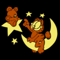 Garfield Fly me to the Moon