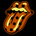 Rolling Stones Poka Dot Tongue