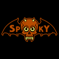Spooky Bat Skull