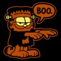Garfield Frankenstein BOO