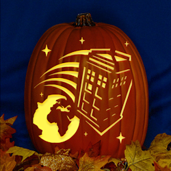 Doctor Who Pumpkin Stencils