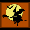 Vintage Halloween Witch 02