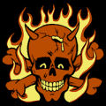 Fire Skull