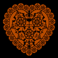 Doily Heart 01