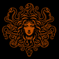Swirly Medusa