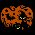 Bat Pumpkin Cat