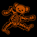 Grateful Dead Dancing Bear Skeleton