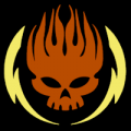 The Offspring Fire Skull