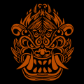 Balinese Barong Mask 01