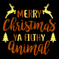 Merry Christmas Ya Filthy Animal 05