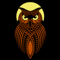 Stylized Owl 03