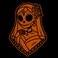 Day of the Dead Woman Simple