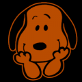 Peanuts Snoopy Sitting 03