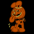 Odie Inside Pumpkin