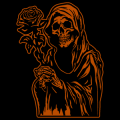Reaper with Rose 02