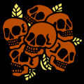 Skulls and Leaves 01