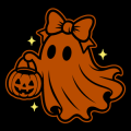 Cute Girly Ghost 01