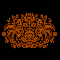 Folk Art Roosters