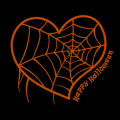 Spider Web Heart