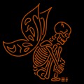 Butterfly Skeleton 02