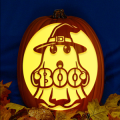 Ghost Holding BOO Sign CO
