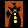 Evil Clown Silhouette 01