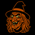 Retro Witch Face