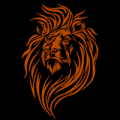 Stylized Lion