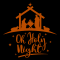 Nativity Scene Oh Holy Night 02