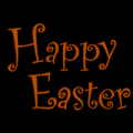 Happy Easter Text