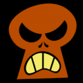 Angry Keyhole Skull