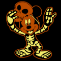 Mickey Skeleton 01
