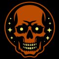Skull with Stars 02