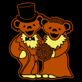 Grateful Dead Wedding Bears