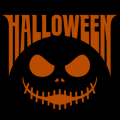 Jack Skellington with Halloween Text 02