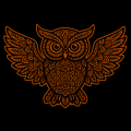 Mandala Owl 01