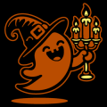 Ghost with Candelabra