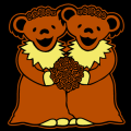 Grateful Dead Wedding Bears Two Brides