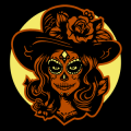 Sugar Skull Woman 03