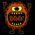 Cute Boo Monster