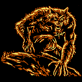 Werewolf Ready to Attack