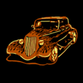 Car with Flames