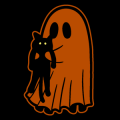 Ghost Holding Kitty 02