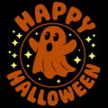 Happy Halloween Ghost 02