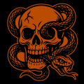 Snake Through Skull 01