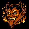 Devil Tongue Out
