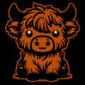 Cute Highland Cow