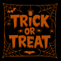 Trick or Treat Spiders and Bats